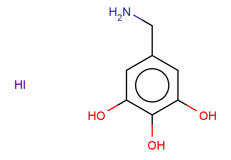 5-(aminomethyl)benzene-1,2,3-triol hydroiodide