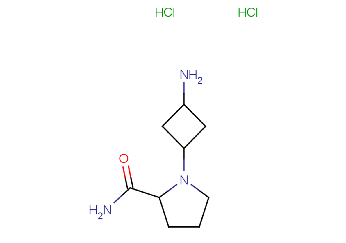 1-(3-aminocyclobutyl)pyrrolidine-2-carboxamide dihydrochloride, Mixture of diastereomers