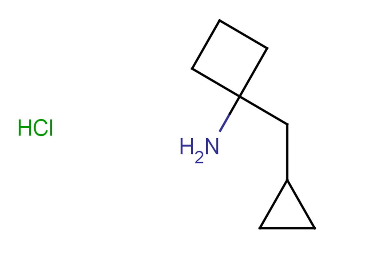 1-(cyclopropylmethyl)cyclobutan-1-amine hydrochloride