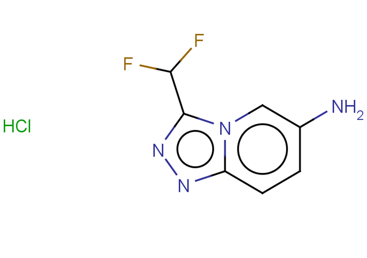 3-(difluoromethyl)-[1,2,4]triazolo[4,3-a]pyridin-6-amine hydrochloride
