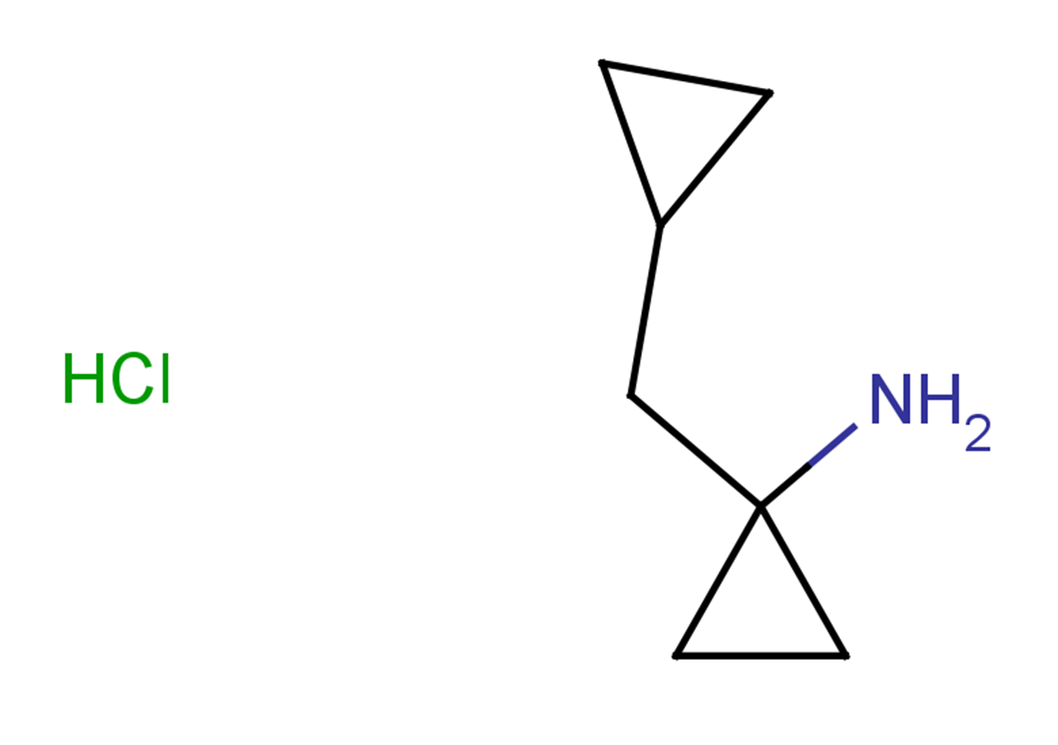 1-(cyclopropylmethyl)cyclopropan-1-amine hydrochloride