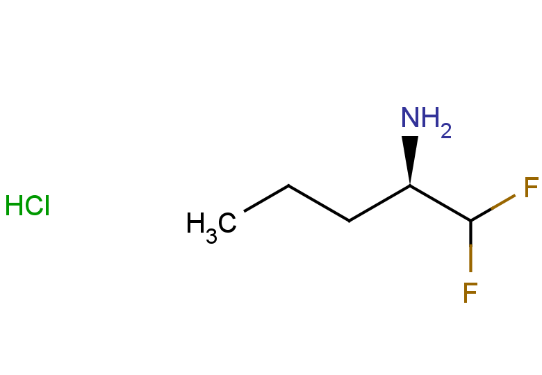 (2R)-1,1-difluoropentan-2-amine hydrochloride
