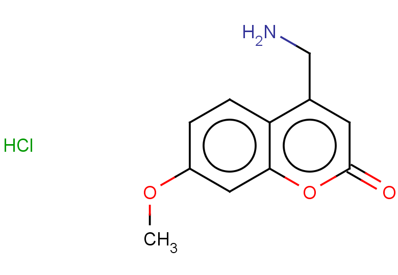 4-(aminomethyl)-7-methoxy-2H-chromen-2-one hydrochloride