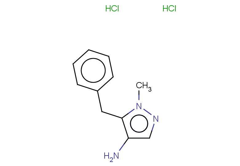 5-benzyl-1-methyl-1H-pyrazol-4-amine dihydrochloride