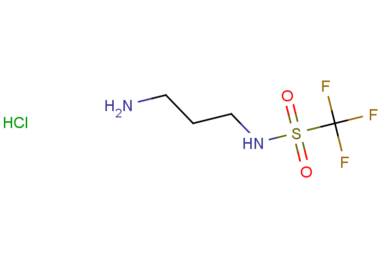N-(3-aminopropyl)-1,1,1-trifluoromethanesulfonamide hydrochloride