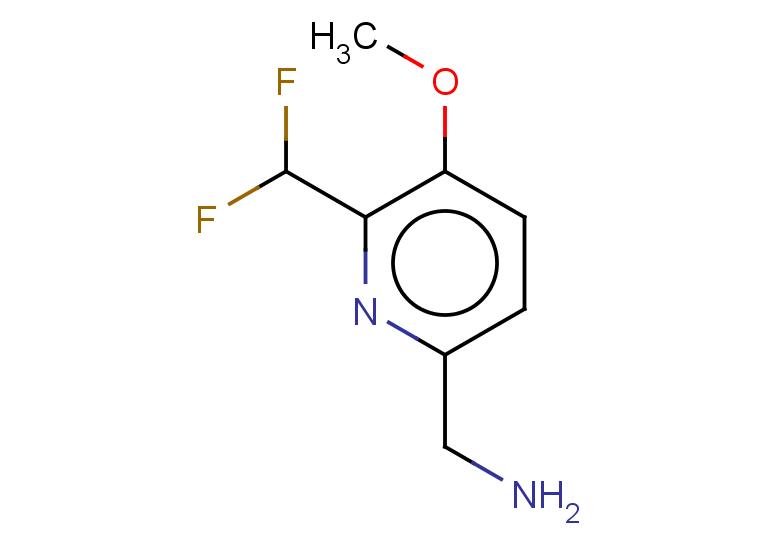 1-[6-(difluoromethyl)-5-methoxypyridin-2-yl]methanamine