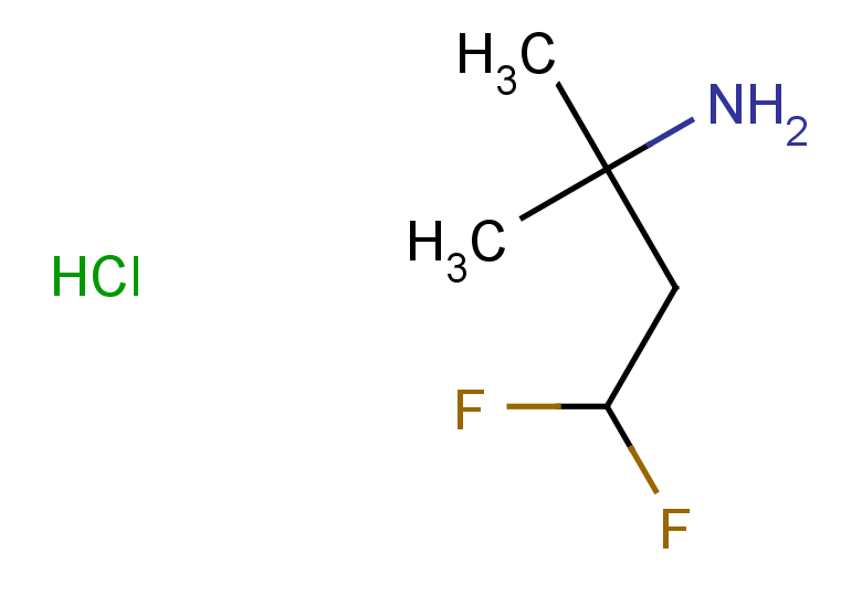 4,4-difluoro-2-methylbutan-2-amine hydrochloride