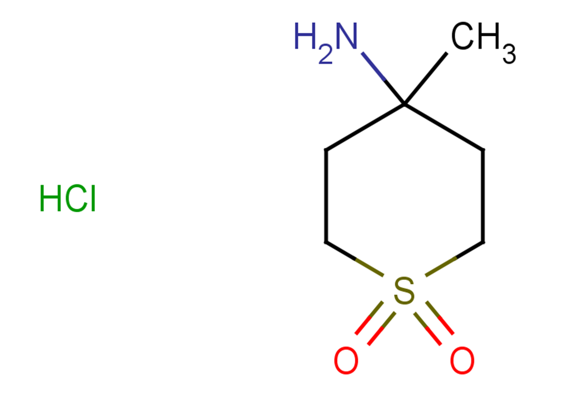 4-amino-4-methyl-1lambda6-thiane-1,1-dione hydrochloride