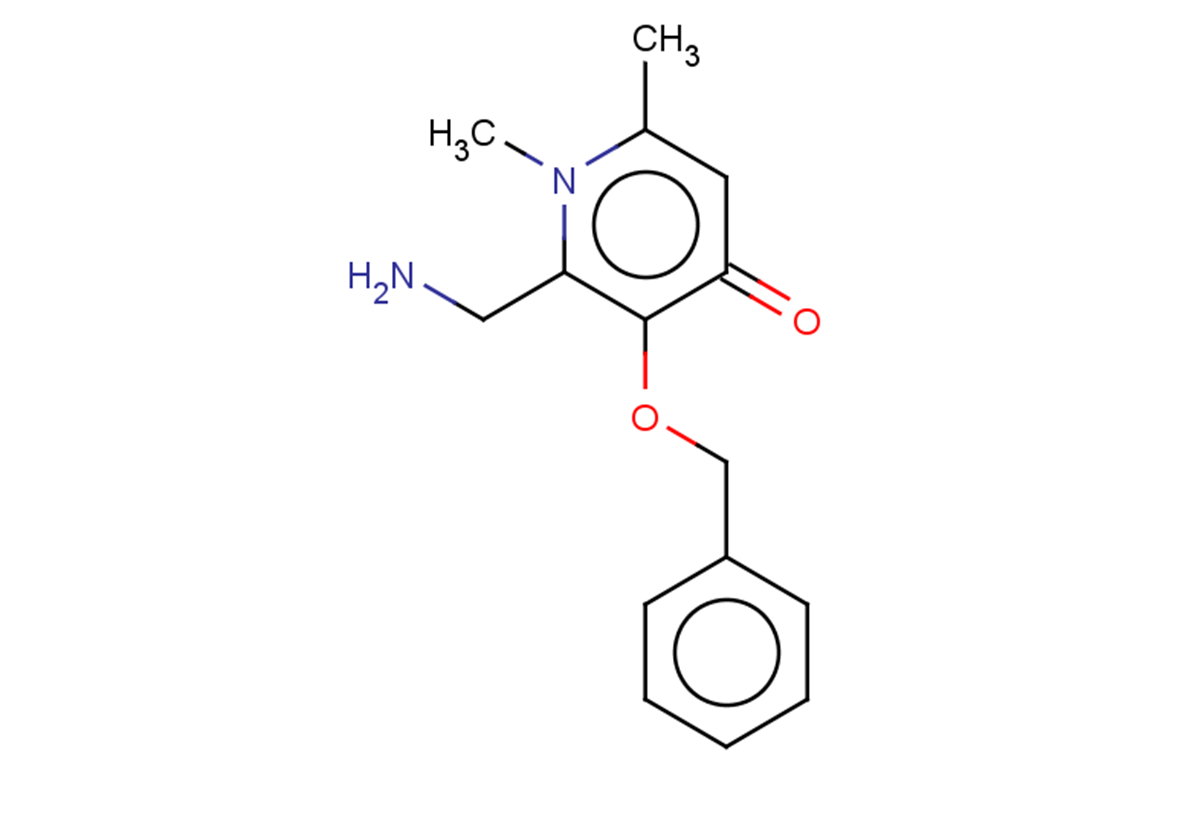 2-(aminomethyl)-3-(benzyloxy)-1,6-dimethyl-1,4-dihydropyridin-4-one