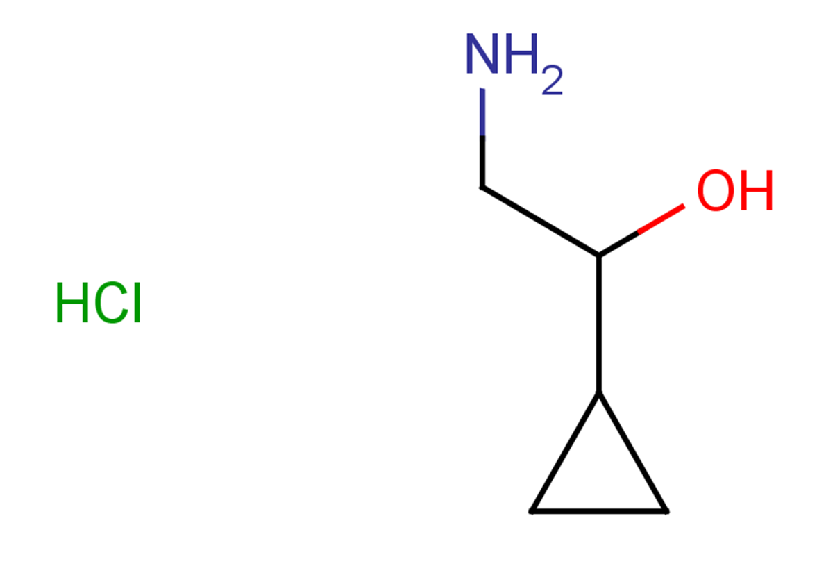 2-amino-1-cyclopropylethan-1-ol hydrochloride