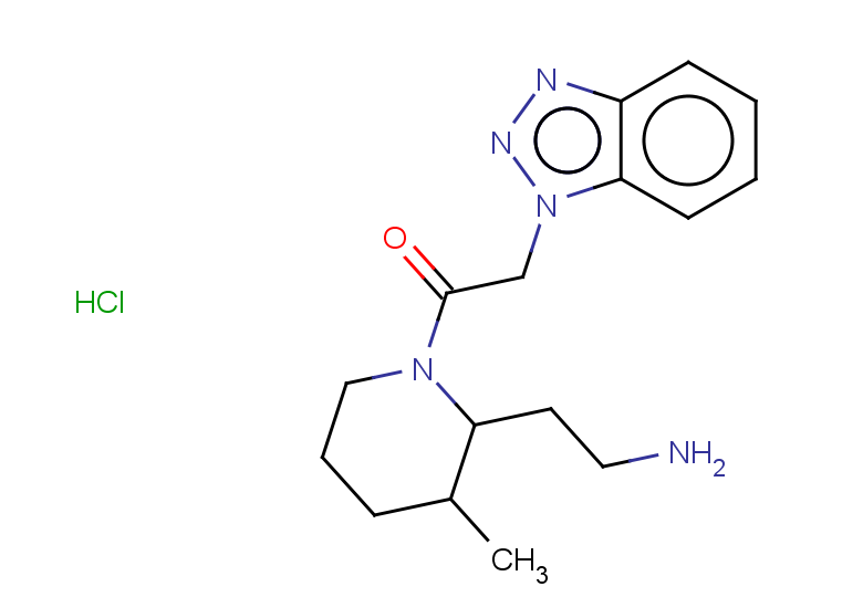 1-[2-(2-aminoethyl)-3-methylpiperidin-1-yl]-2-(1H-1,2,3-benzotriazol-1-yl)ethan-1-one hydrochloride