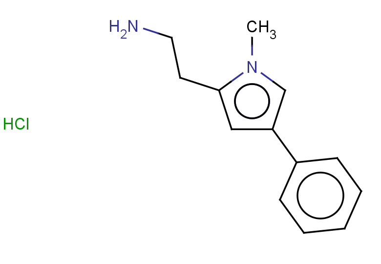 2-(1-methyl-4-phenyl-1H-pyrrol-2-yl)ethan-1-amine hydrochloride