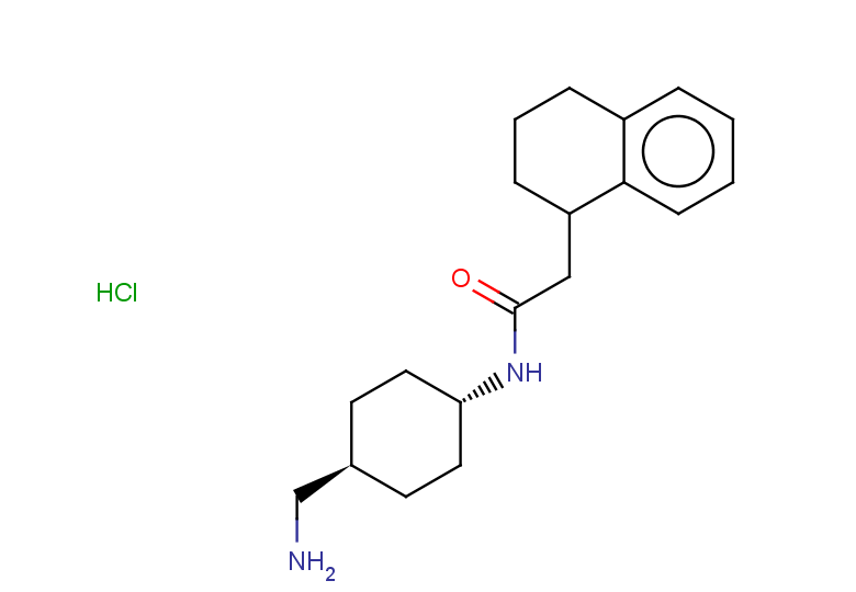 rac-N-[(1r,4r)-4-(aminomethyl)cyclohexyl]-2-(1,2,3,4-tetrahydronaphthalen-1-yl)acetamide hydrochloride, trans