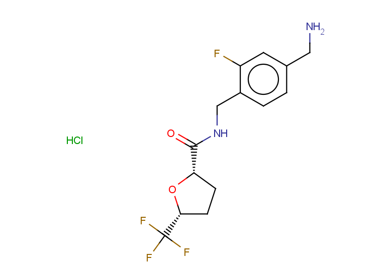 rac-(2R,5S)-N-{[4-(aminomethyl)-2-fluorophenyl]methyl}-5-(trifluoromethyl)oxolane-2-carboxamide hydrochloride