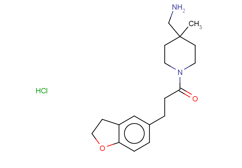 1-[4-(aminomethyl)-4-methylpiperidin-1-yl]-3-(2,3-dihydro-1-benzofuran-5-yl)propan-1-one hydrochloride