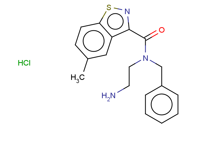 N-(2-aminoethyl)-N-benzyl-5-methyl-1,2-benzothiazole-3-carboxamide hydrochloride