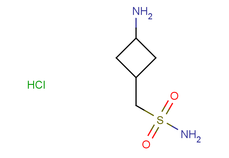 (3-aminocyclobutyl)methanesulfonamide hydrochloride, Mixture of diastereomers