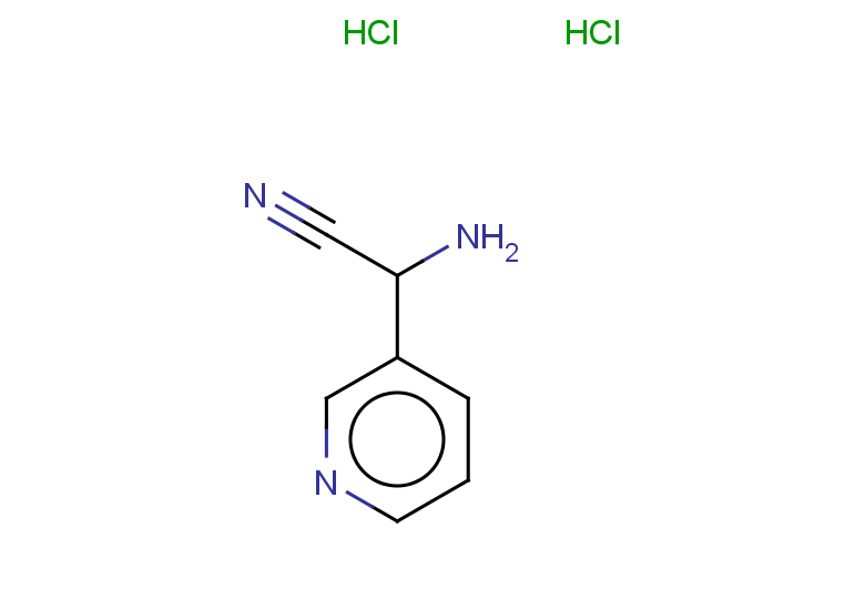 2-amino-2-(pyridin-3-yl)acetonitrile dihydrochloride