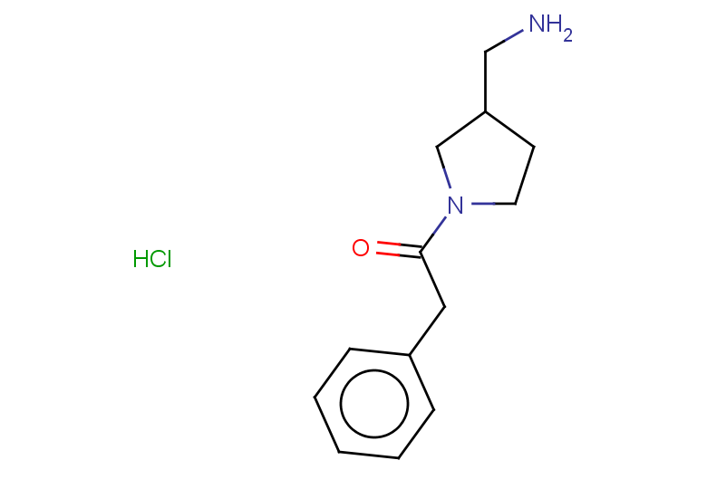 1-[3-(aminomethyl)pyrrolidin-1-yl]-2-phenylethan-1-one hydrochloride