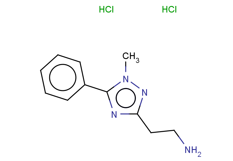 2-(1-methyl-5-phenyl-1H-1,2,4-triazol-3-yl)ethan-1-amine dihydrochloride