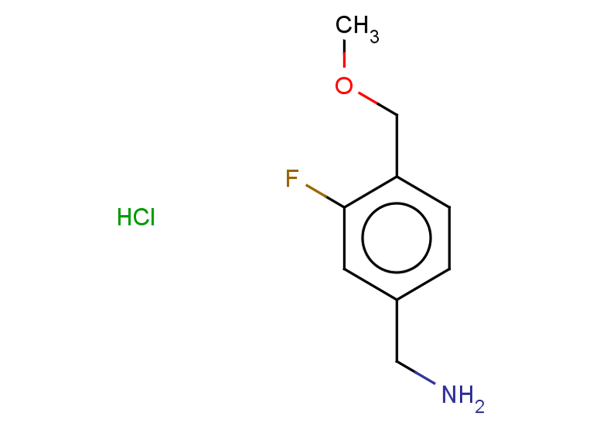 1-[3-fluoro-4-(methoxymethyl)phenyl]methanamine hydrochloride