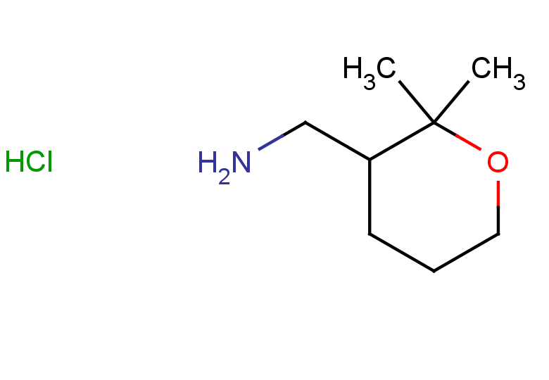 1-(2,2-dimethyloxan-3-yl)methanamine hydrochloride