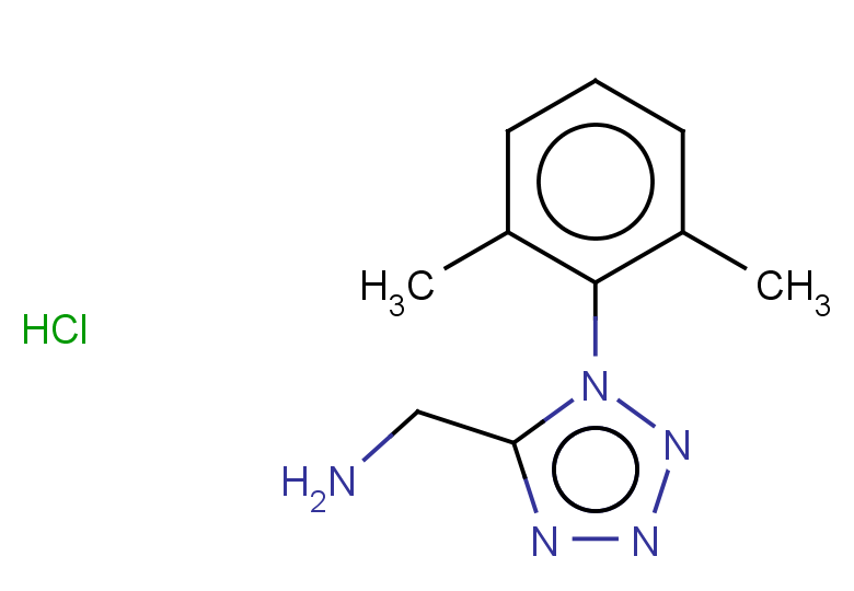 1-[1-(2,6-dimethylphenyl)-1H-1,2,3,4-tetrazol-5-yl]methanamine hydrochloride