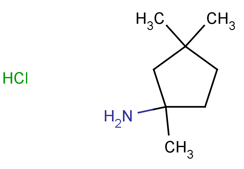 1,3,3-trimethylcyclopentan-1-amine hydrochloride