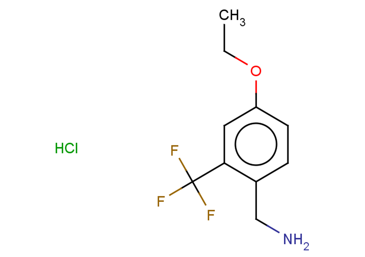 1-[4-ethoxy-2-(trifluoromethyl)phenyl]methanamine hydrochloride