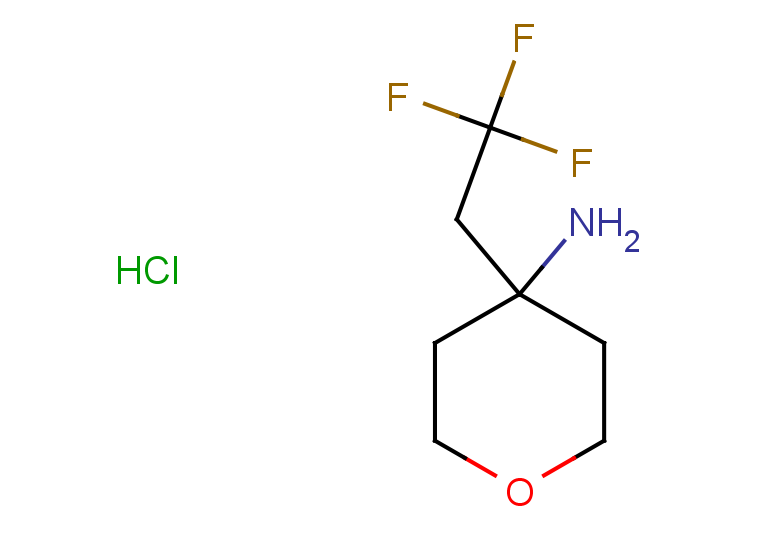 4-(2,2,2-trifluoroethyl)oxan-4-amine hydrochloride