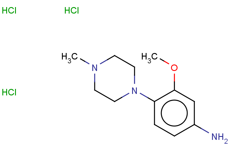 3-methoxy-4-(4-methylpiperazin-1-yl)aniline trihydrochloride