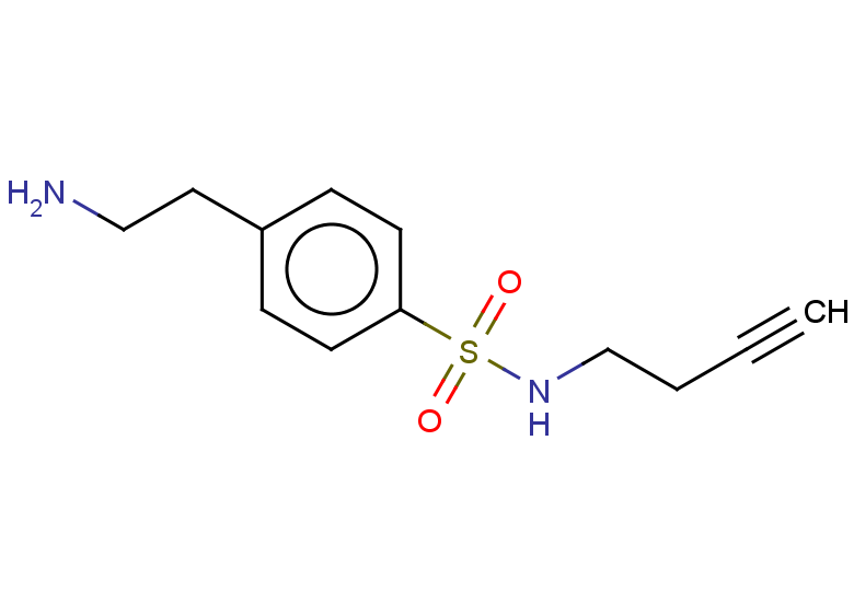 4-(2-aminoethyl)-N-(but-3-yn-1-yl)benzene-1-sulfonamide