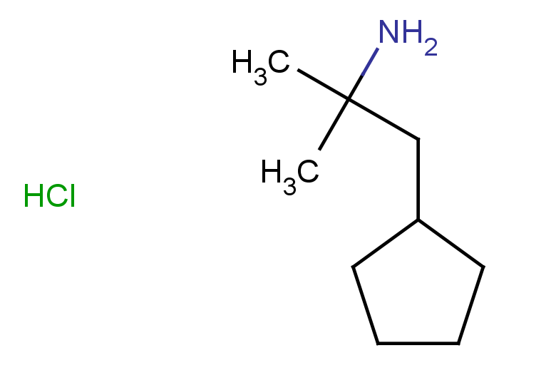 1-cyclopentyl-2-methylpropan-2-amine hydrochloride