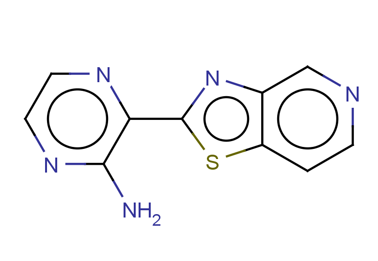 3-{[1,3]thiazolo[4,5-c]pyridin-2-yl}pyrazin-2-amine
