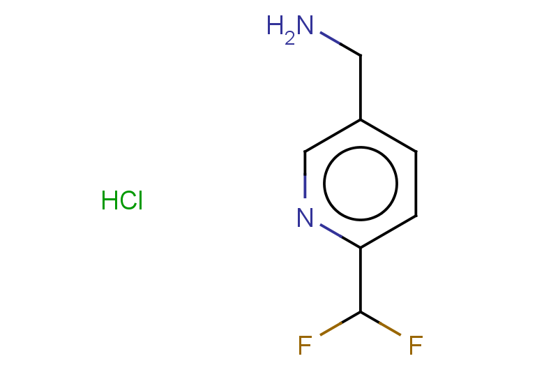 1-[6-(difluoromethyl)pyridin-3-yl]methanamine hydrochloride