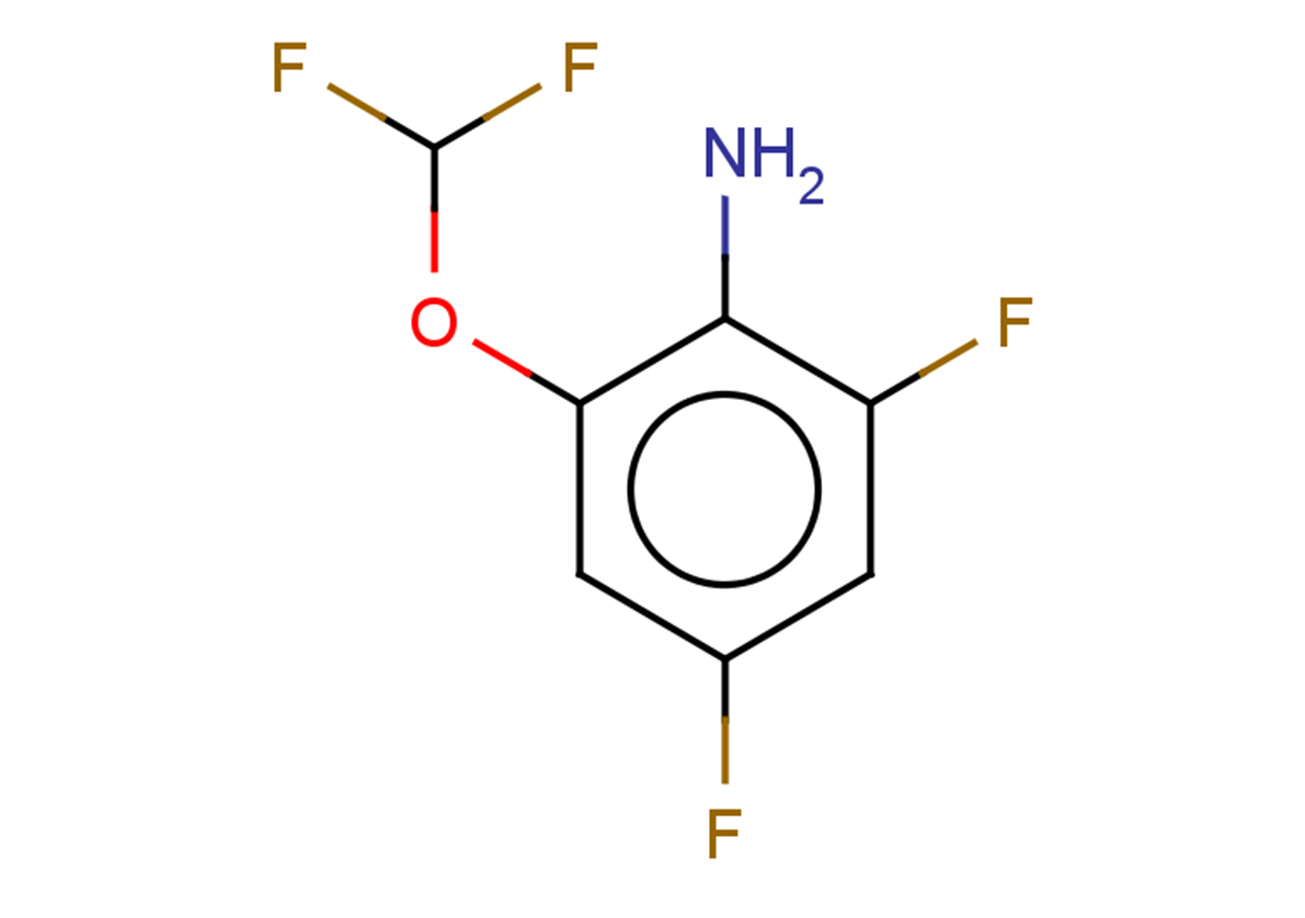 2-(difluoromethoxy)-4,6-difluoroaniline