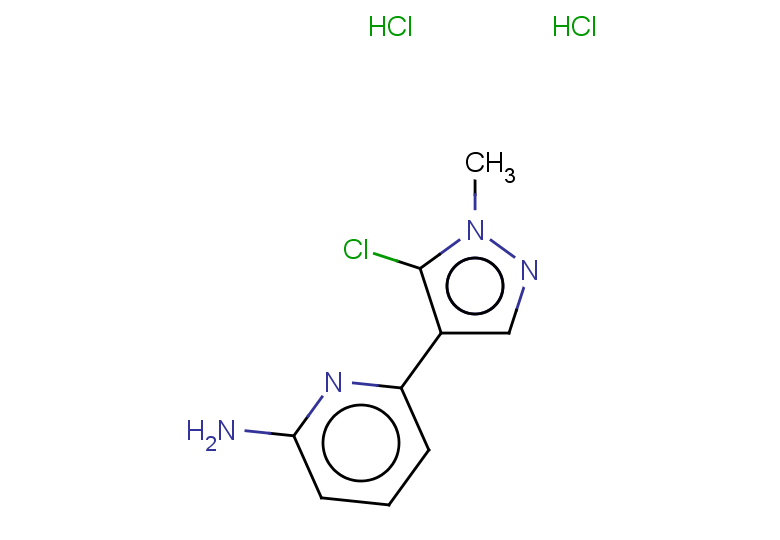 6-(5-chloro-1-methyl-1H-pyrazol-4-yl)pyridin-2-amine dihydrochloride