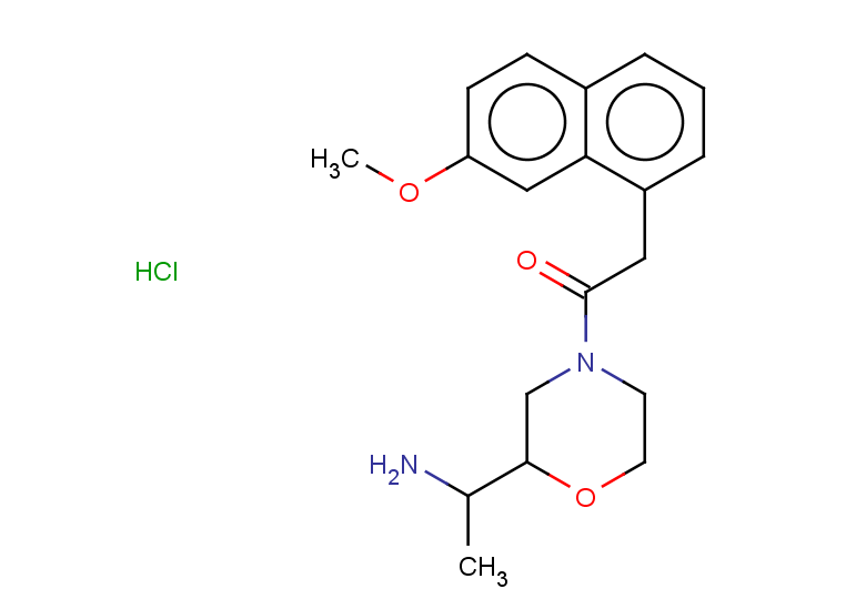 1-[2-(1-aminoethyl)morpholin-4-yl]-2-(7-methoxynaphthalen-1-yl)ethan-1-one hydrochloride