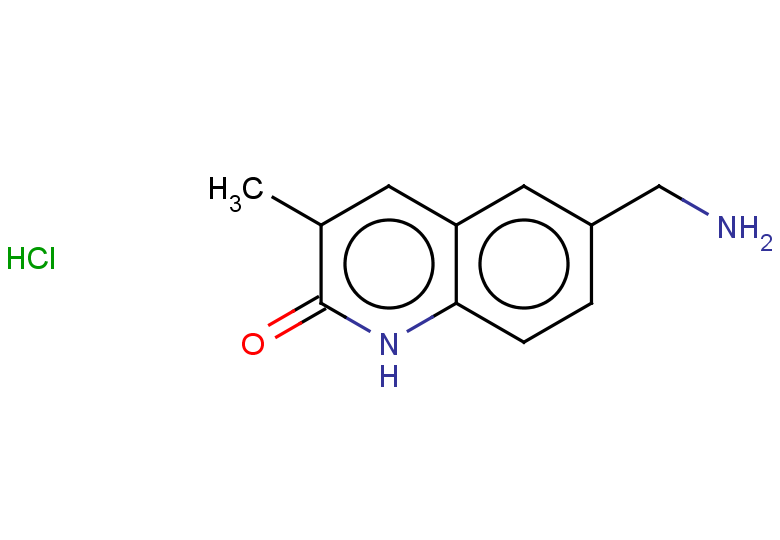 6-(aminomethyl)-3-methyl-1,2-dihydroquinolin-2-one hydrochloride