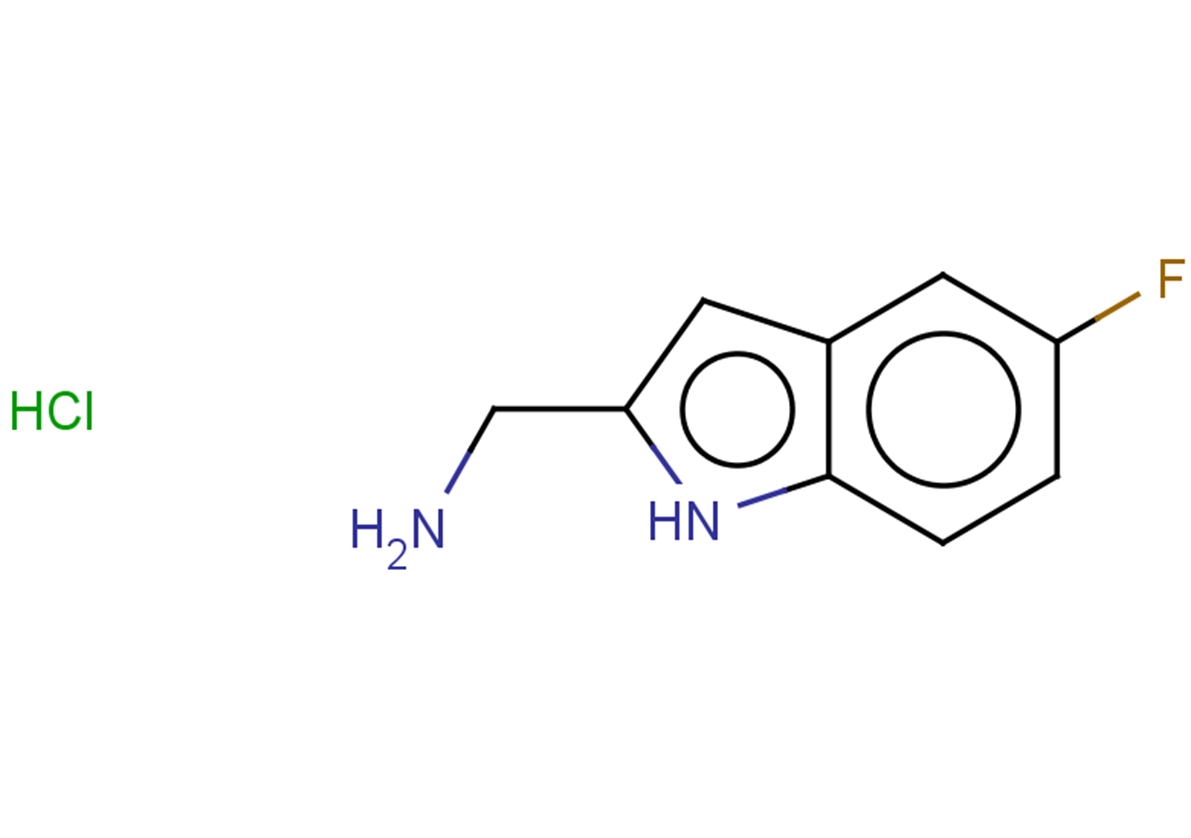 1-(5-fluoro-1H-indol-2-yl)methanamine hydrochloride