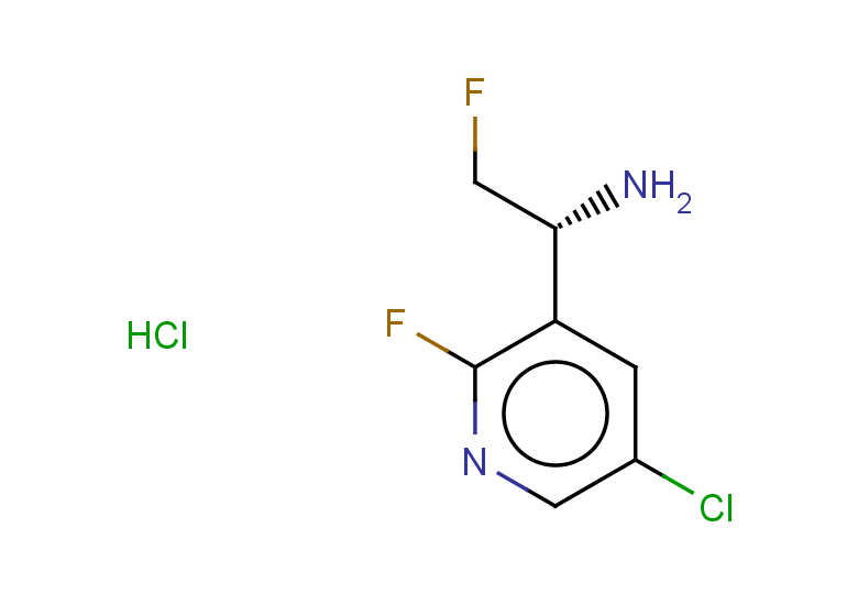 (1R)-1-(5-chloro-2-fluoropyridin-3-yl)-2-fluoroethan-1-amine hydrochloride