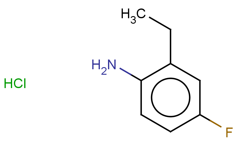 2-ethyl-4-fluoroaniline hydrochloride