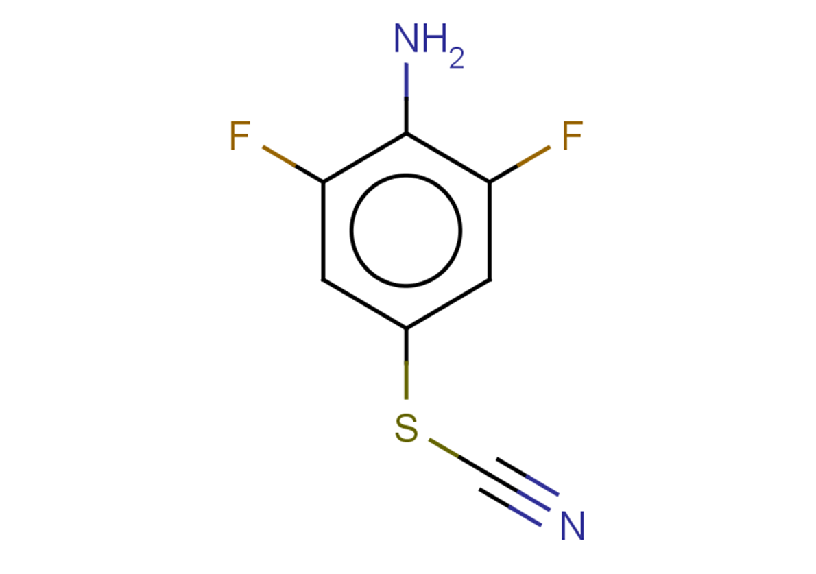 2,6-difluoro-4-thiocyanatoaniline