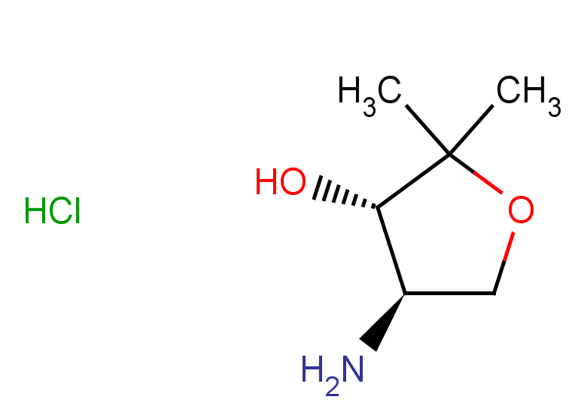 rac-(3R,4S)-4-amino-2,2-dimethyloxolan-3-ol hydrochloride, trans