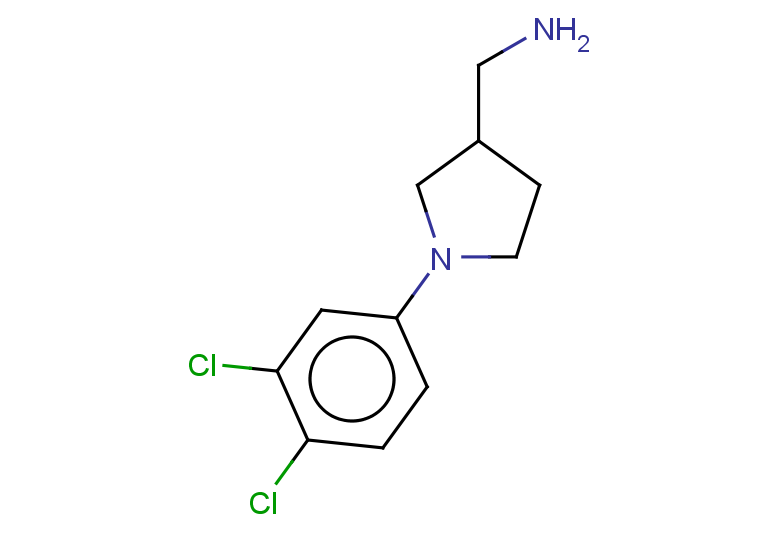 1-[1-(3,4-dichlorophenyl)pyrrolidin-3-yl]methanamine