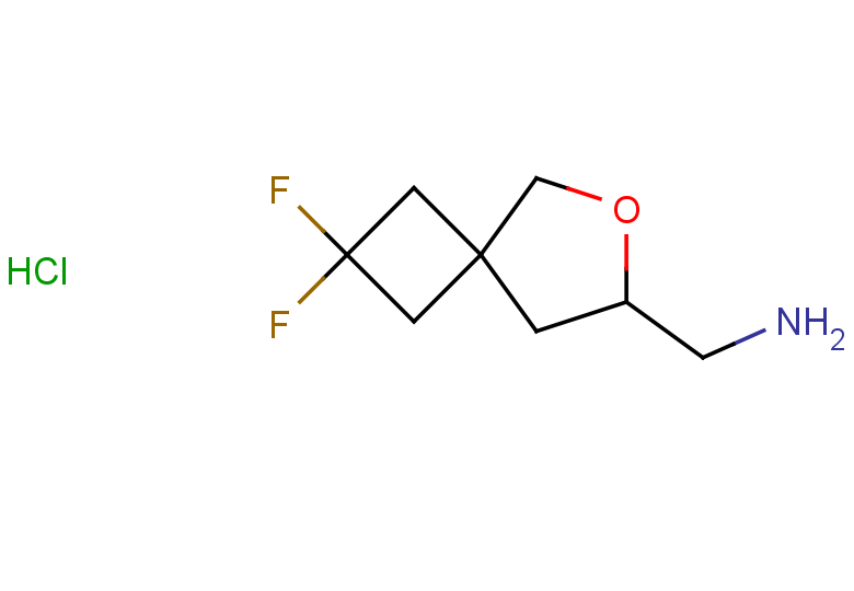 1-{2,2-difluoro-6-oxaspiro[3.4]octan-7-yl}methanamine hydrochloride