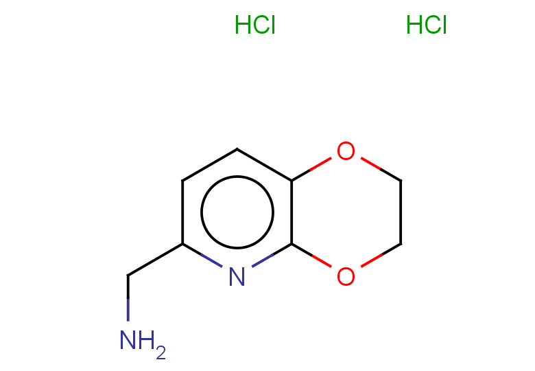 1-{2H,3H-[1,4]dioxino[2,3-b]pyridin-6-yl}methanamine dihydrochloride