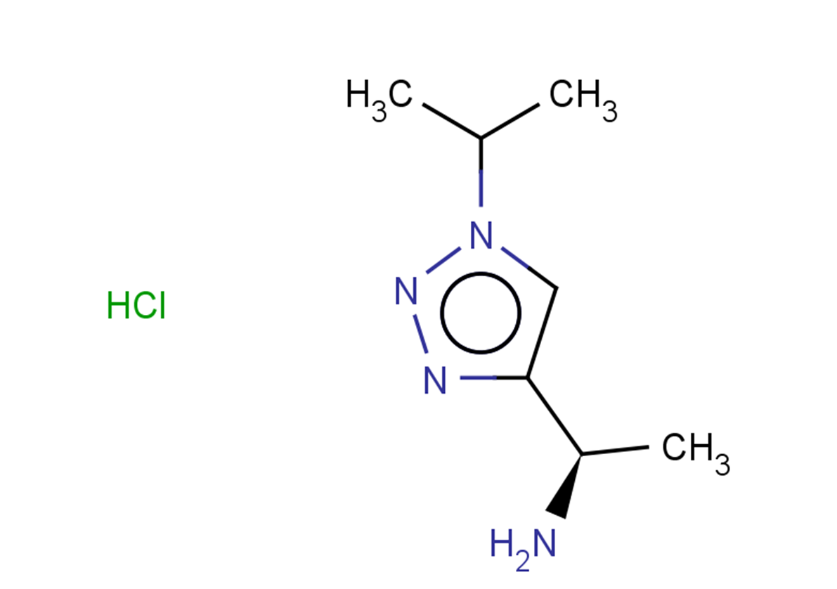 (1R)-1-[1-(propan-2-yl)-1H-1,2,3-triazol-4-yl]ethan-1-amine hydrochloride