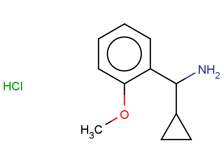 1-cyclopropyl-1-(2-methoxyphenyl)methanamine hydrochloride