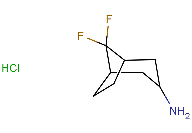 8,8-difluorobicyclo[3.2.1]octan-3-amine hydrochloride